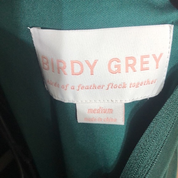 Birdy grey ELSYE DRESS MESH EMERALD bridesmaids dress size medium green wedding​ - Picture 16 of 16